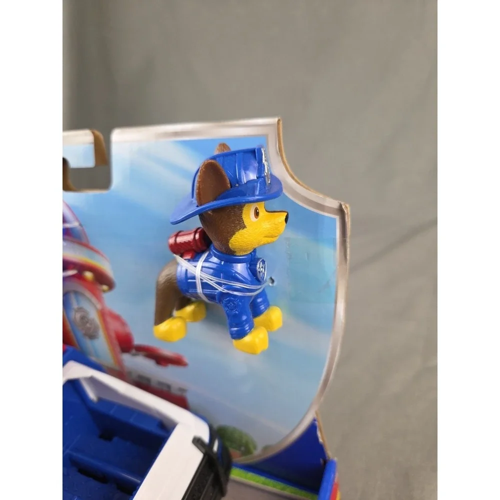 Paw Patrol Fire Rescue Chase with Figure Rescue Fire Cruiser Truck Launcher 2024